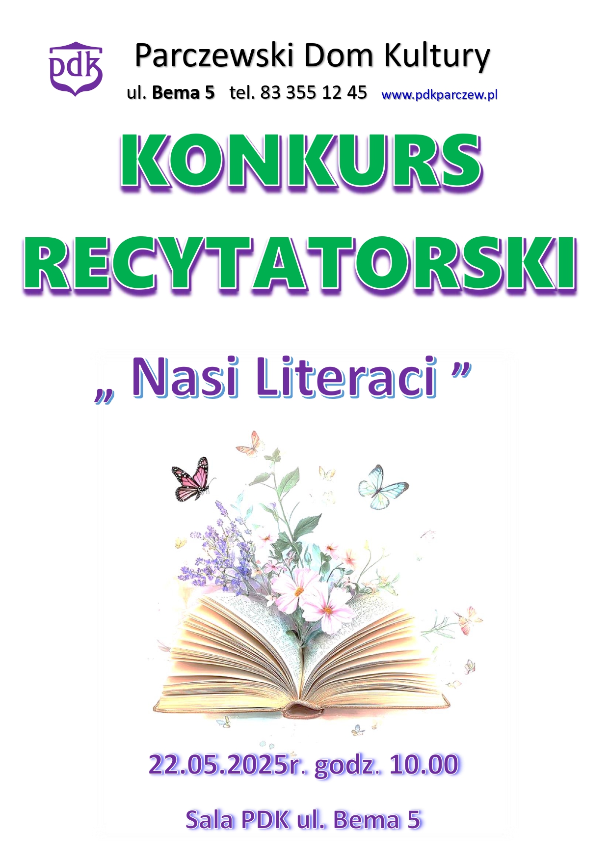 Plakat Konkurs Nasi Literaci 2025